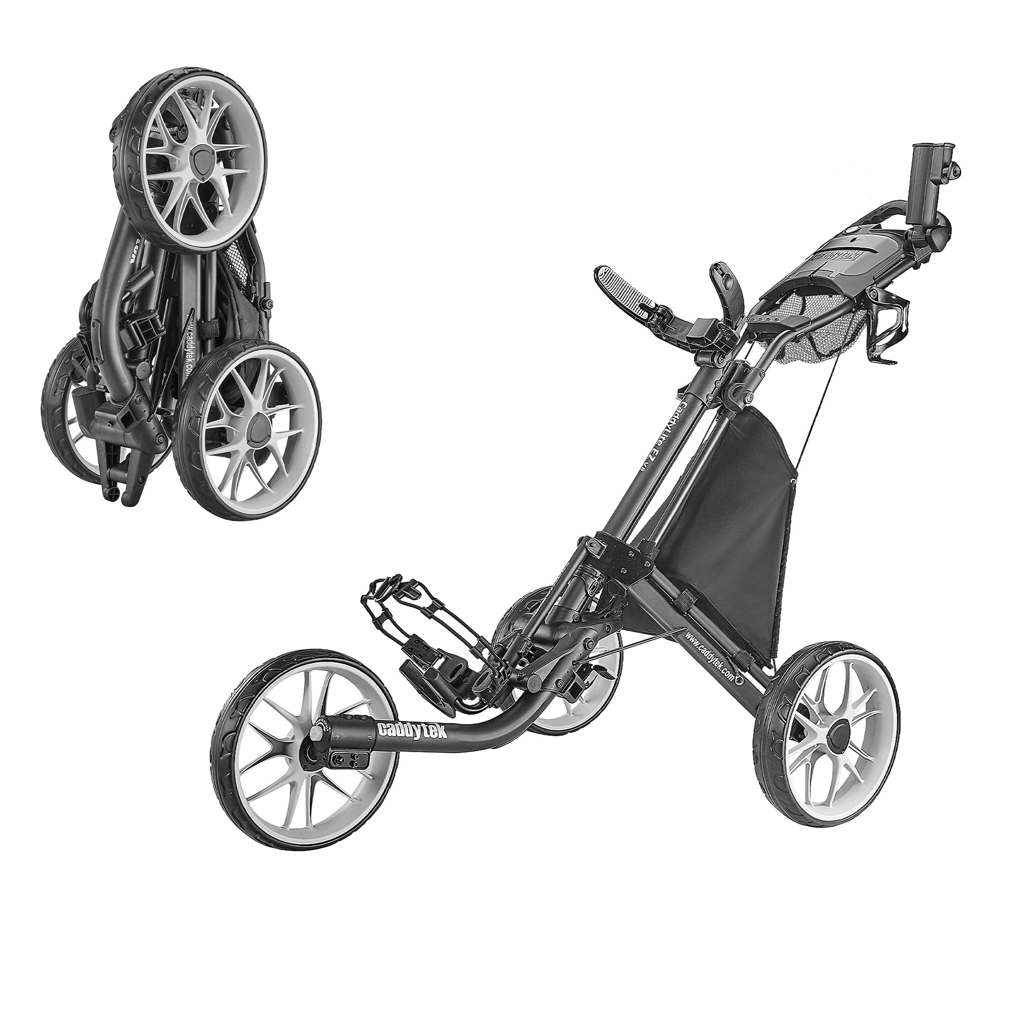 Caddytek CaddyLite EZ Fold Version 8 Golf Push Cart - Collapsible, Lightweight, Easy Storage  
Caddytek CaddyLite EZ Fold Version 8 Golf Push Cart - One-Click Folding, Lightweight, Versatile  
Caddytek CaddyLite EZ Fold Version 8 Golf Push Cart - Collapsib